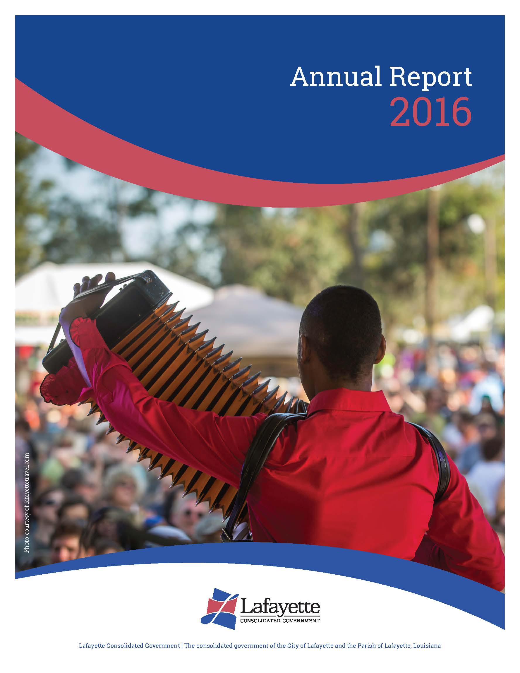 2016 Annual Report Cover