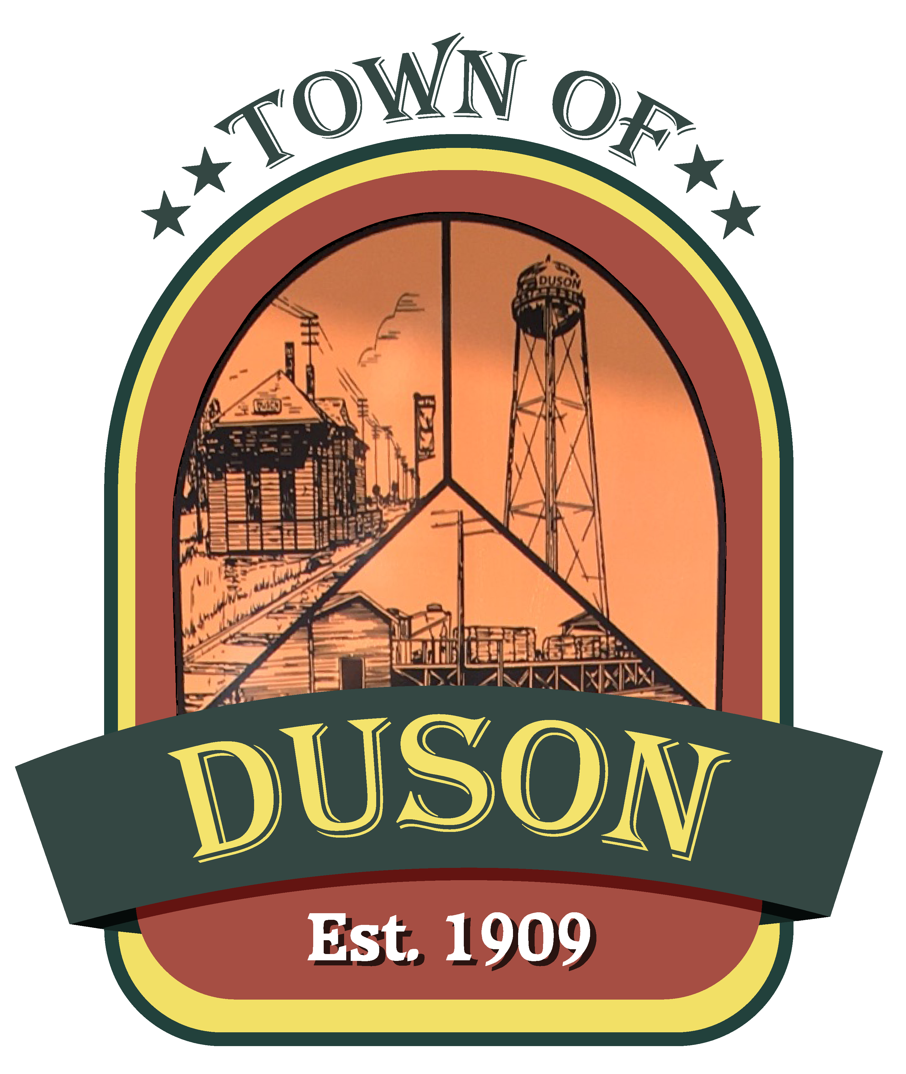 Town of Duson Logo Town of Duson Logo