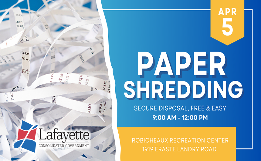 Paper Shredding Day April 2025