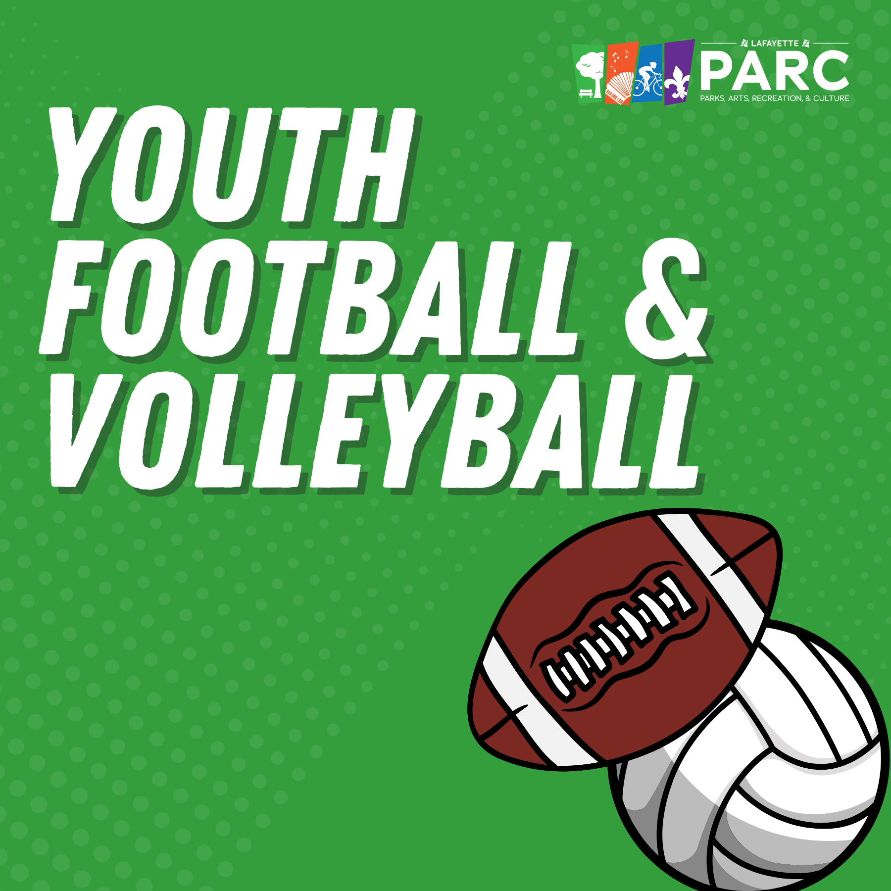 Football and Volleyball Button