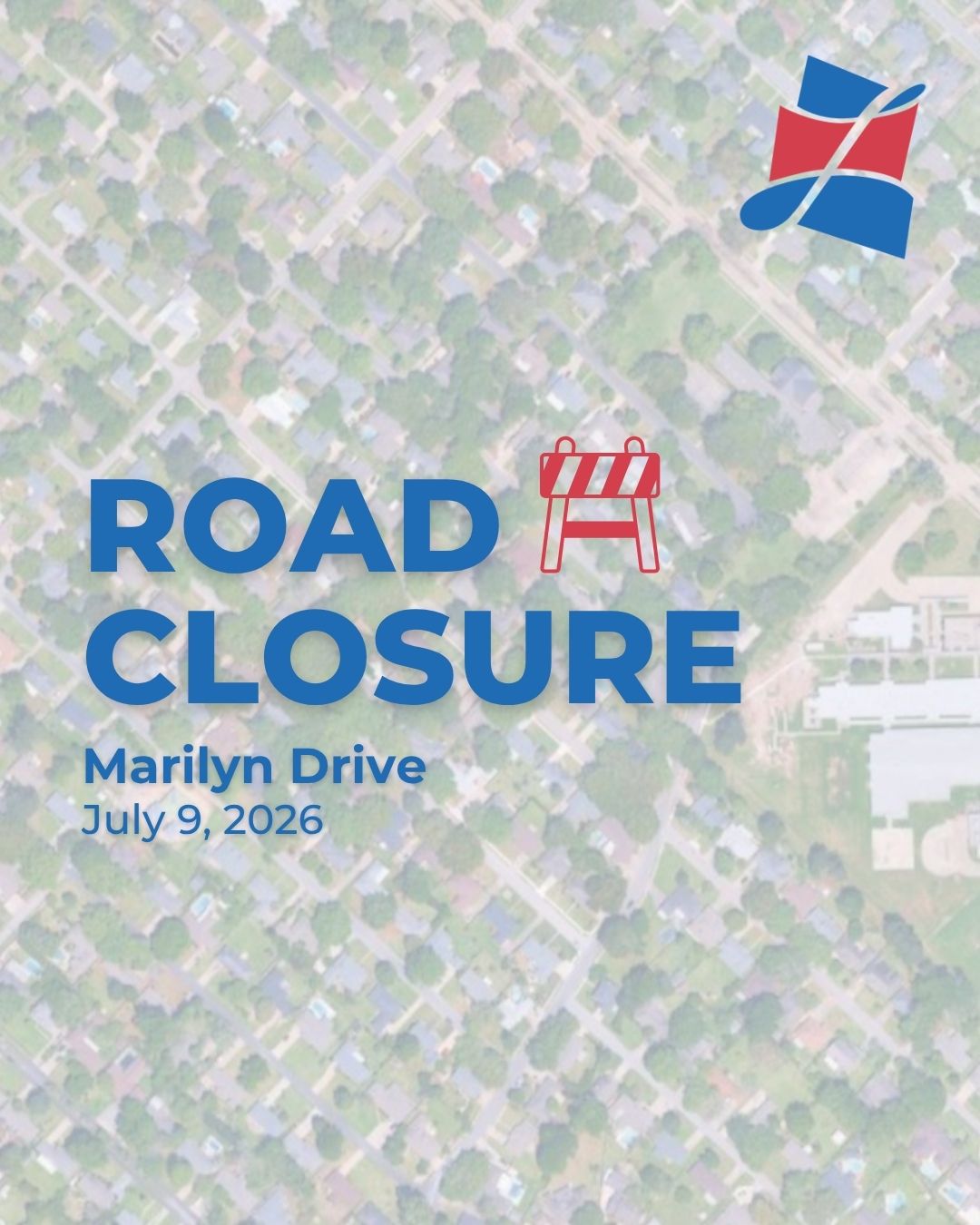 Marilyn Road Closure Announcement