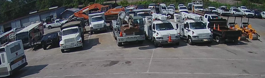 Vehicles in Parking Lot