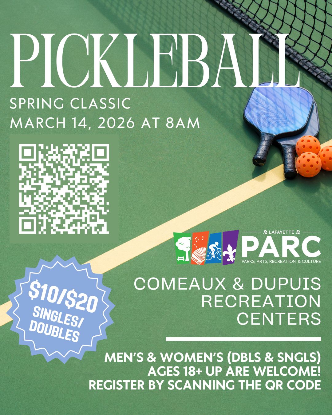 PARC Pickleball Tournament