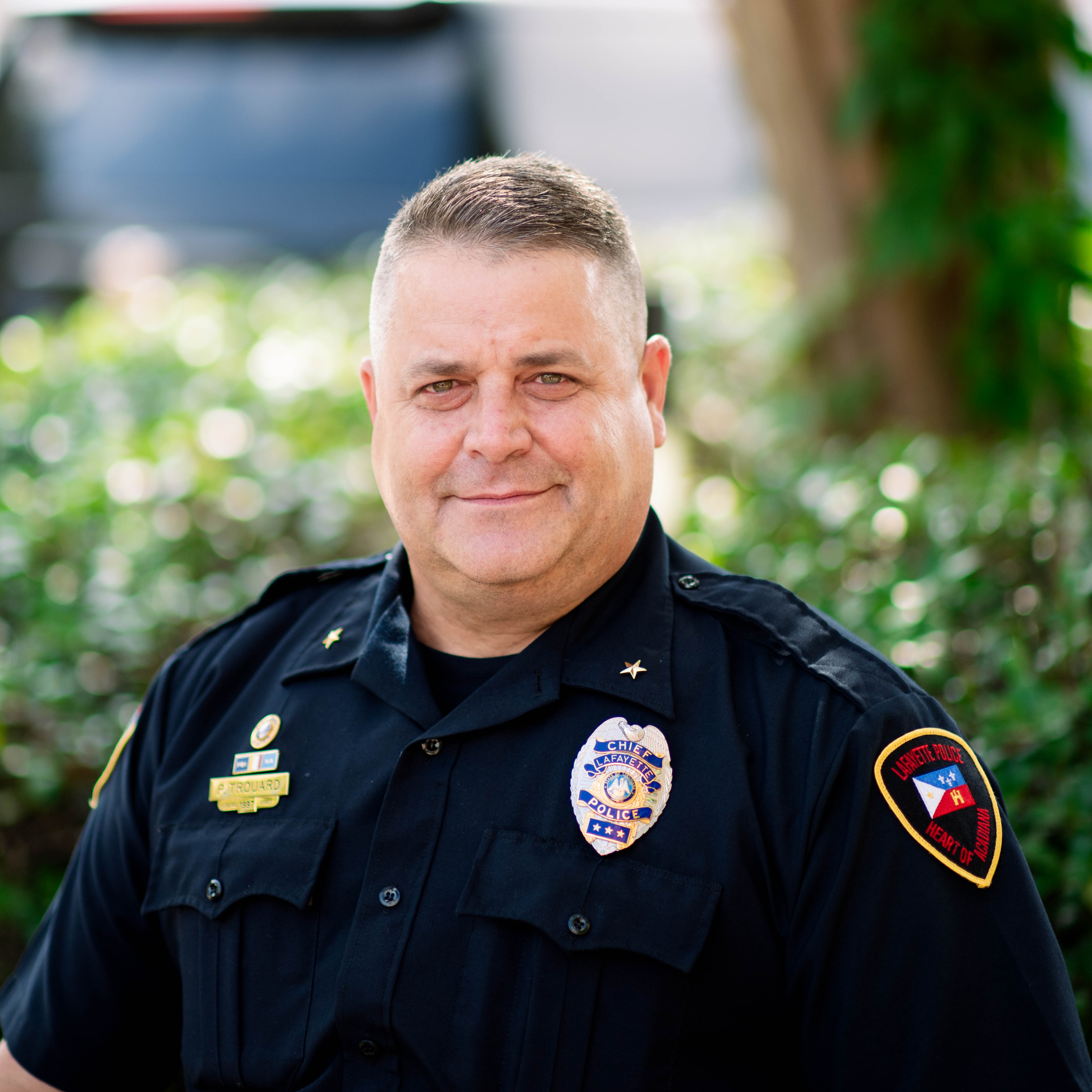 Paul Trouard, Chief of the Lafayette Police Department