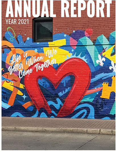 2021 Annual Report Cover