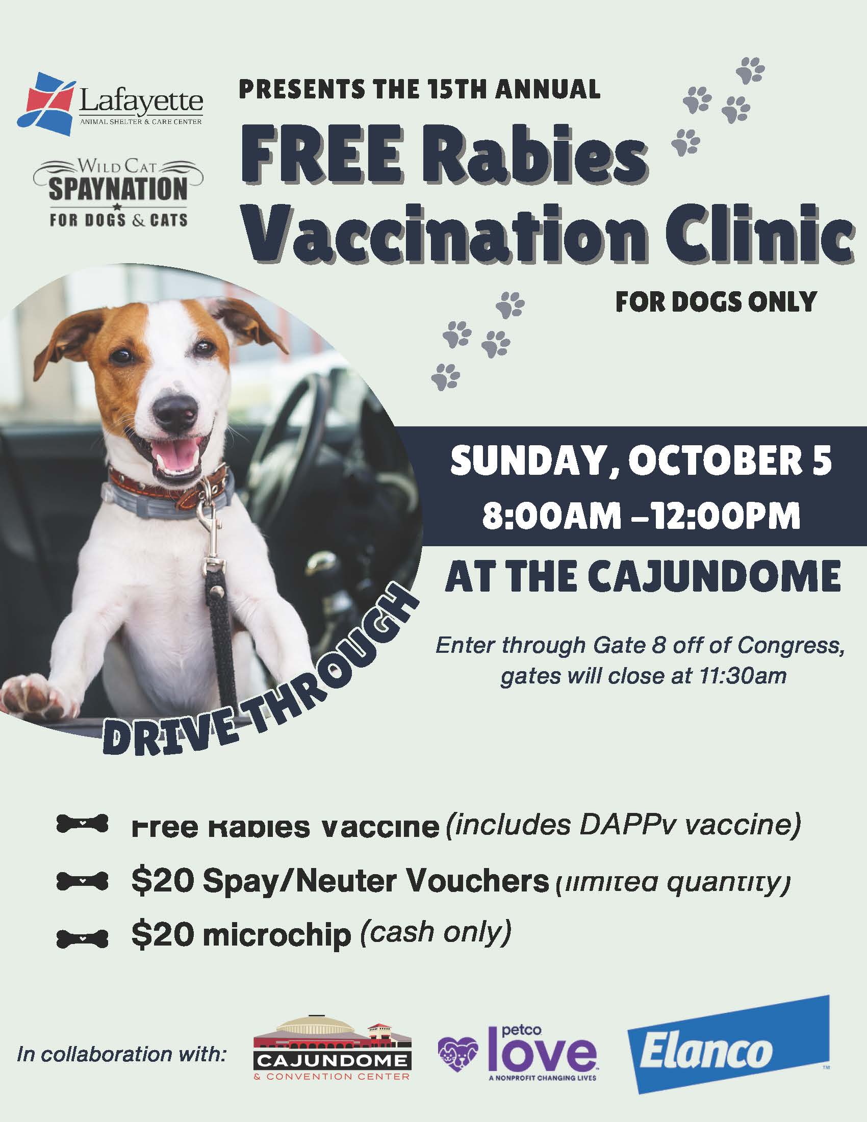2025 Free Rabies Clinic