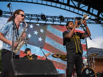 Musicians Playing Instruments