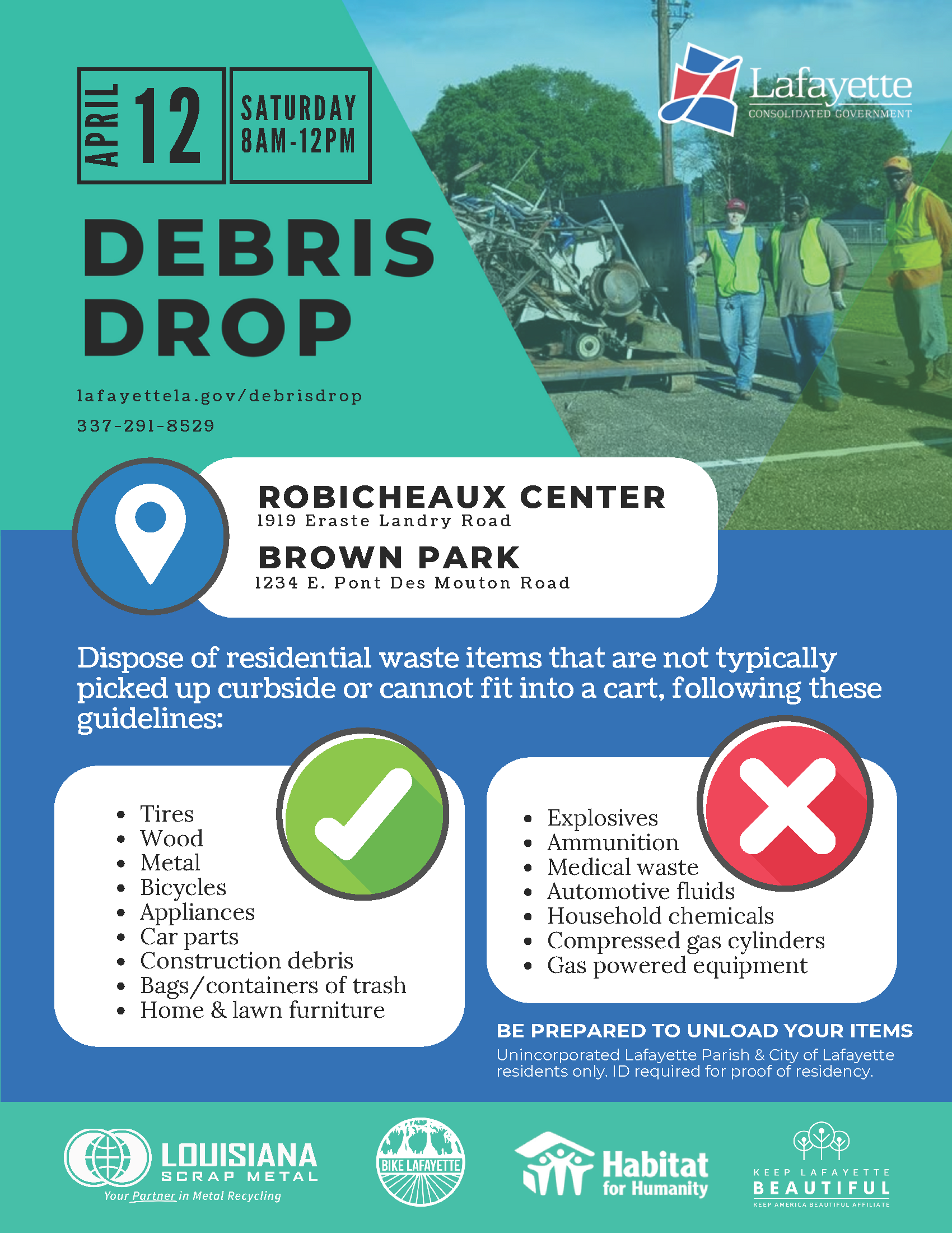 Debris Drop Flyer